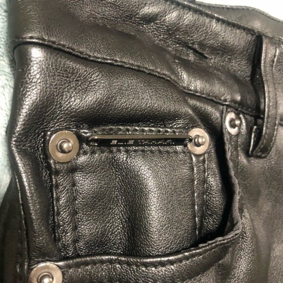 ELIE TAHARI VEGAN LEATHER PANT 14 NEW - Picture 3 of 5